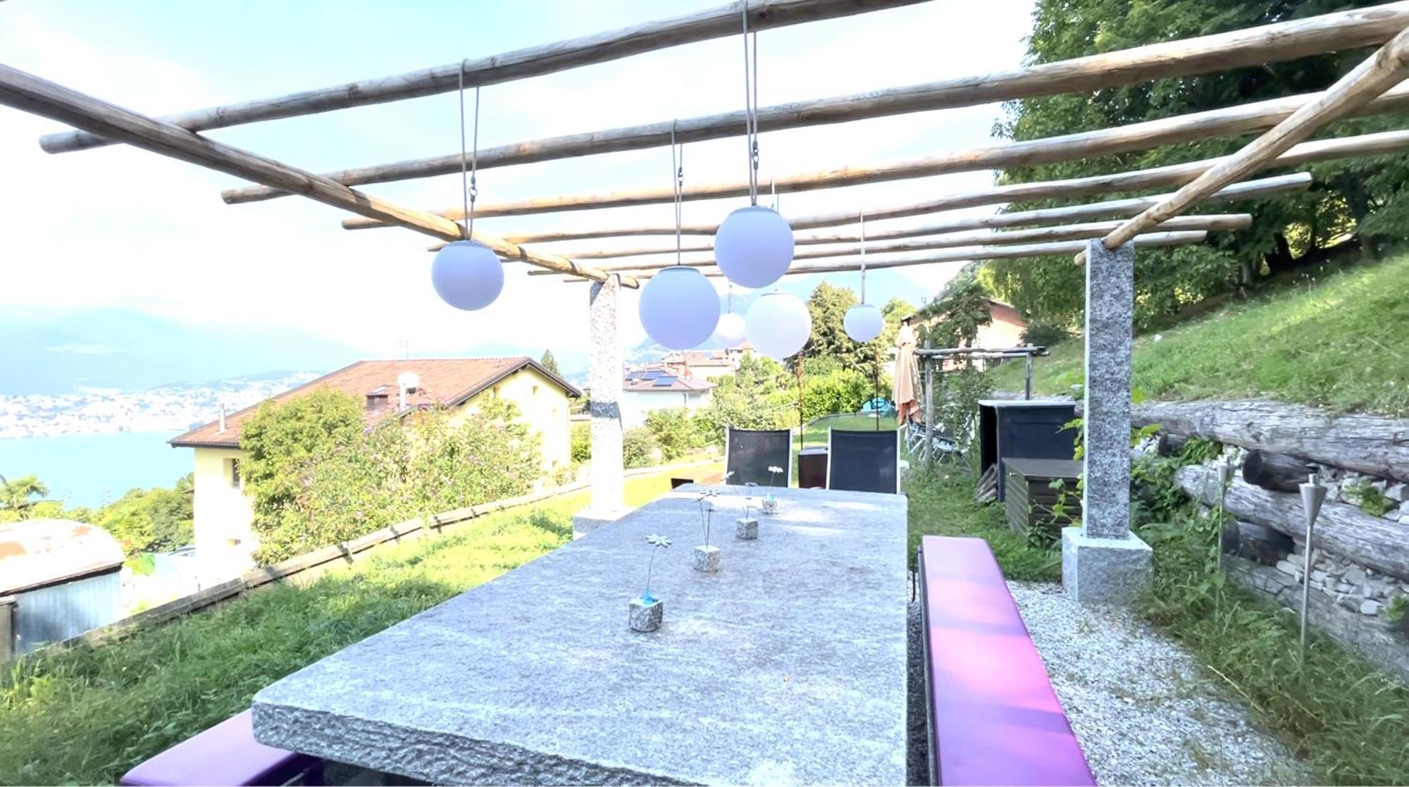 Appartamento Casa Bellavista Pugerna Esterno foto
